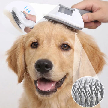 Self-Cleaning Pet Slicker Brush One-Click Cat Dog Hair Remover Professional Grooming Comb for Long/Short Fur Pets Supplies