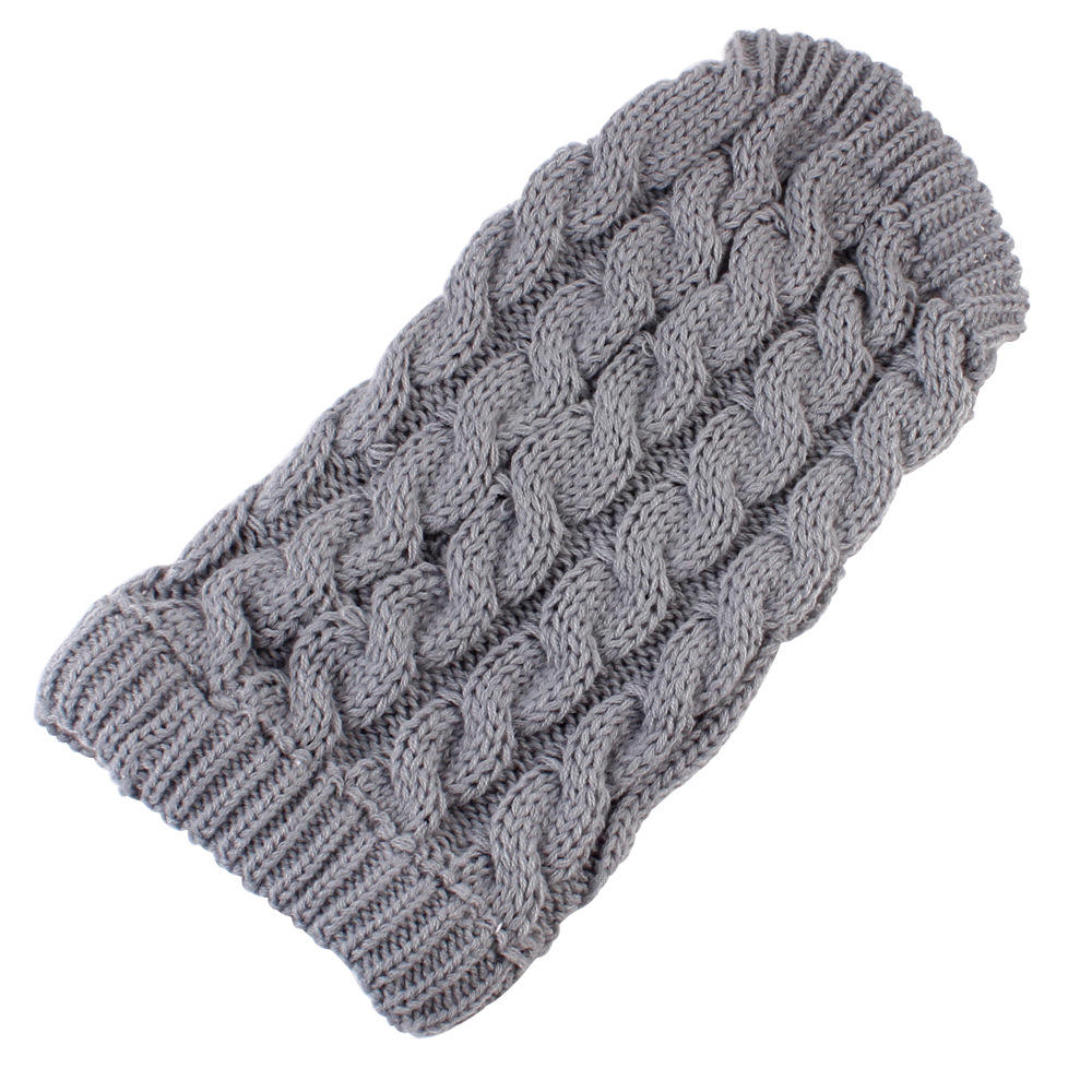 Luxury Knitted Pet Sweater with Fur Collar – Warm Winter Dog Outfit for Small Pets