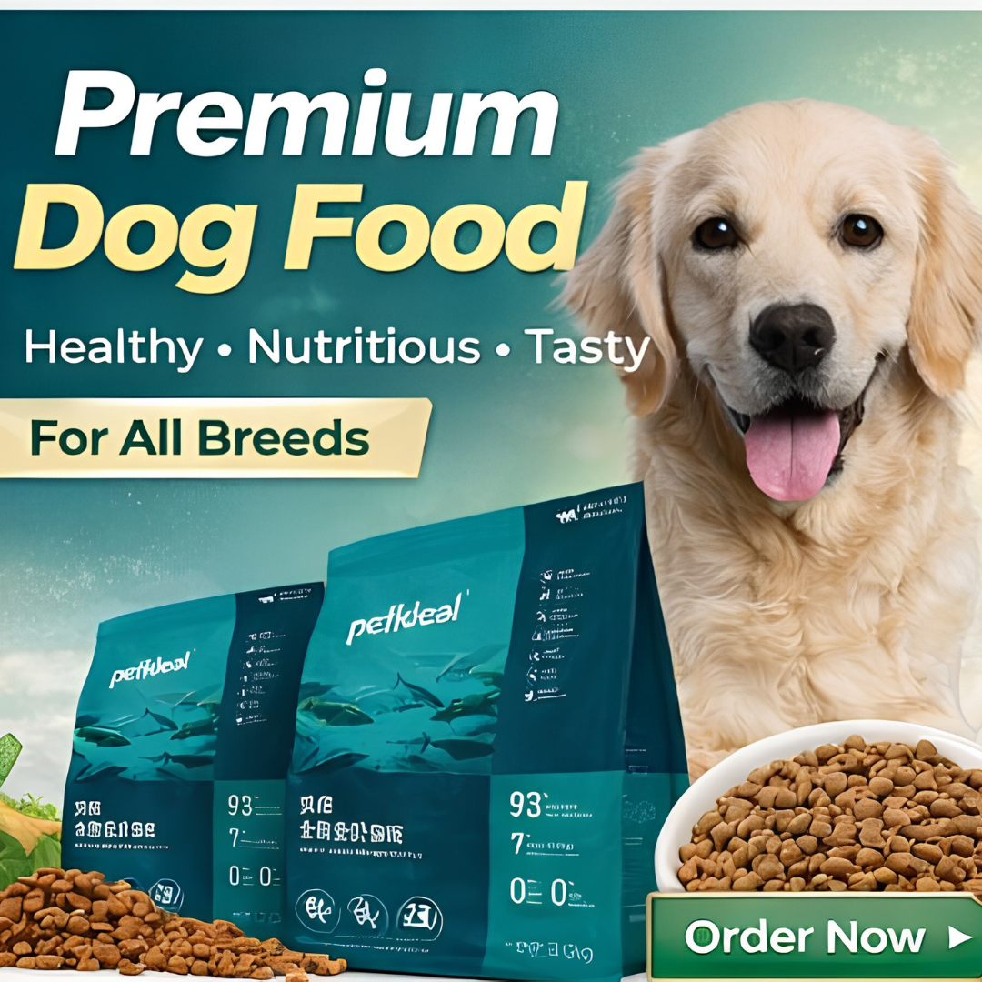 Premium High-Protein Dog Food – Healthy & Nutritious Dry Kibble for All Breeds
