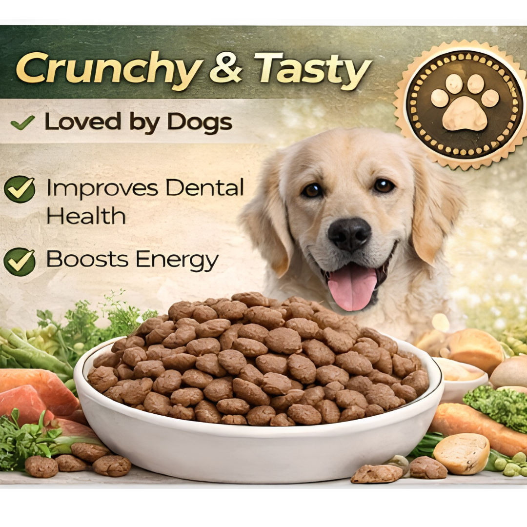Nutritious Dry Dog Food Kibble – Healthy & Balanced Meal for All Dogs
