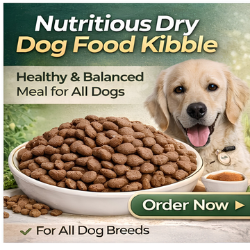 Nutritious Dry Dog Food Kibble – Healthy & Balanced Meal for All Dogs