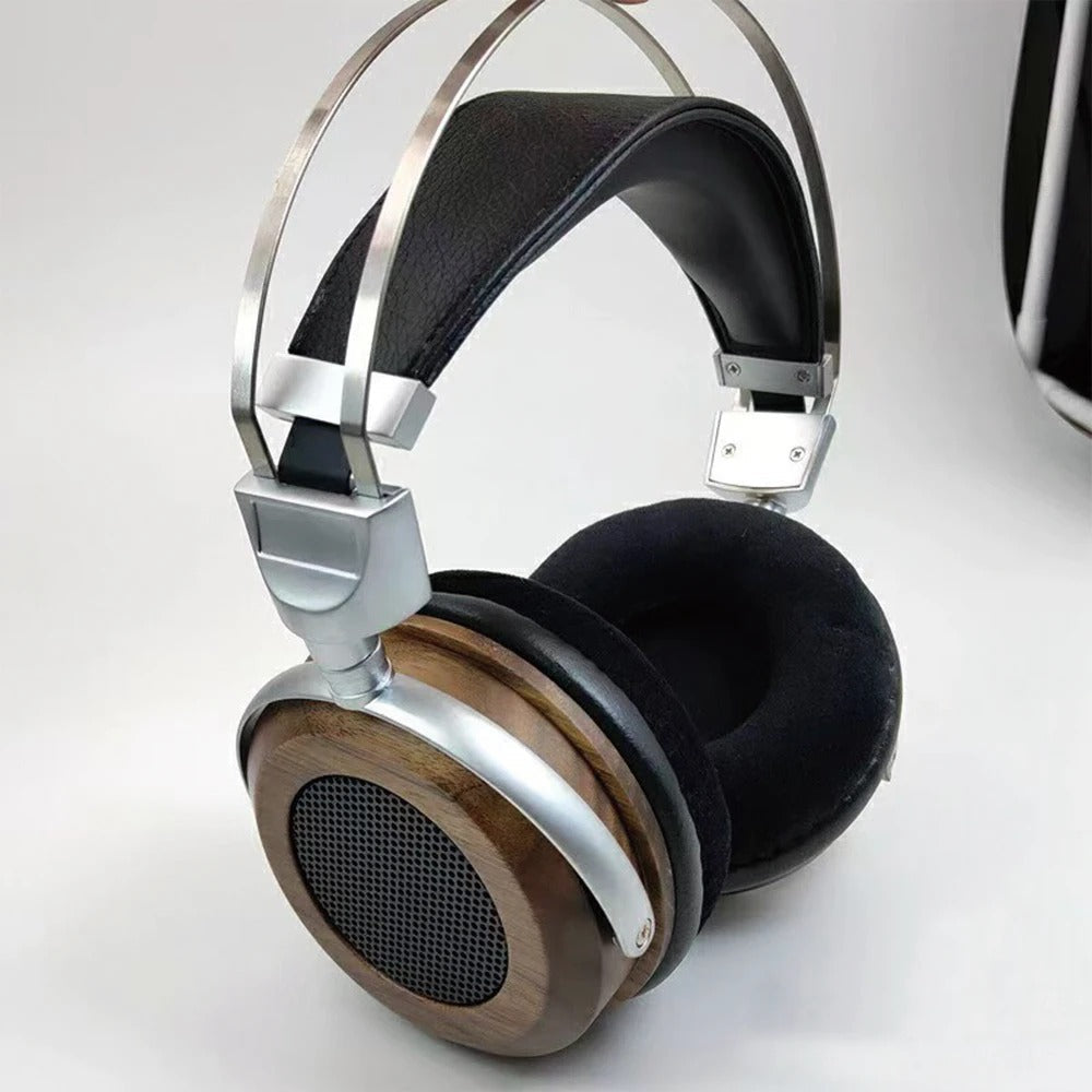 DIY Walnut Headphone Shell Kit for Headphones. Accessories for Over-Ear Headphones