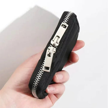 Men's Wallet Leather Billfold Slim Hipster Cowhide Credit Card/ID Holders Inserts Coin Purses