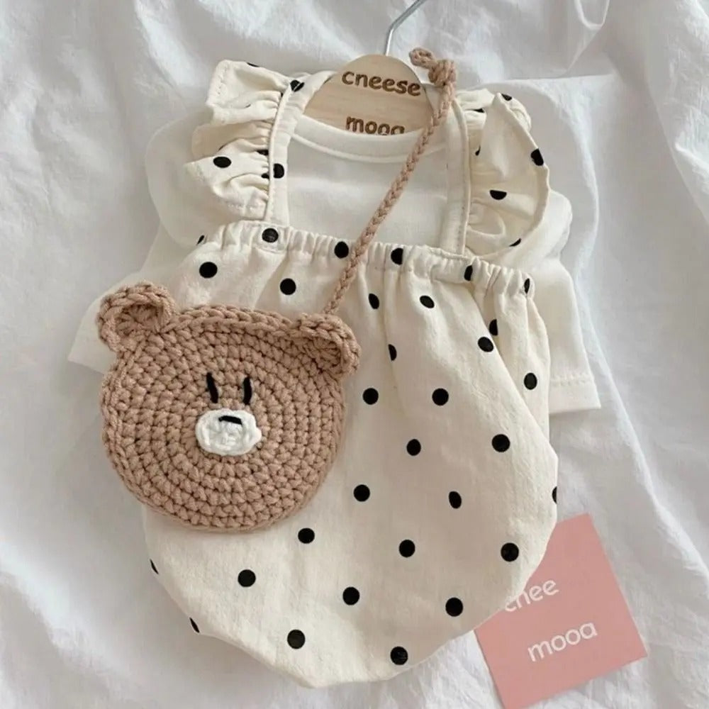 Pet Outfits Dot Pattern Su Dog Clothes Cute Thin Shirts Puppy Skirt Sweet Fashion Dog Costume