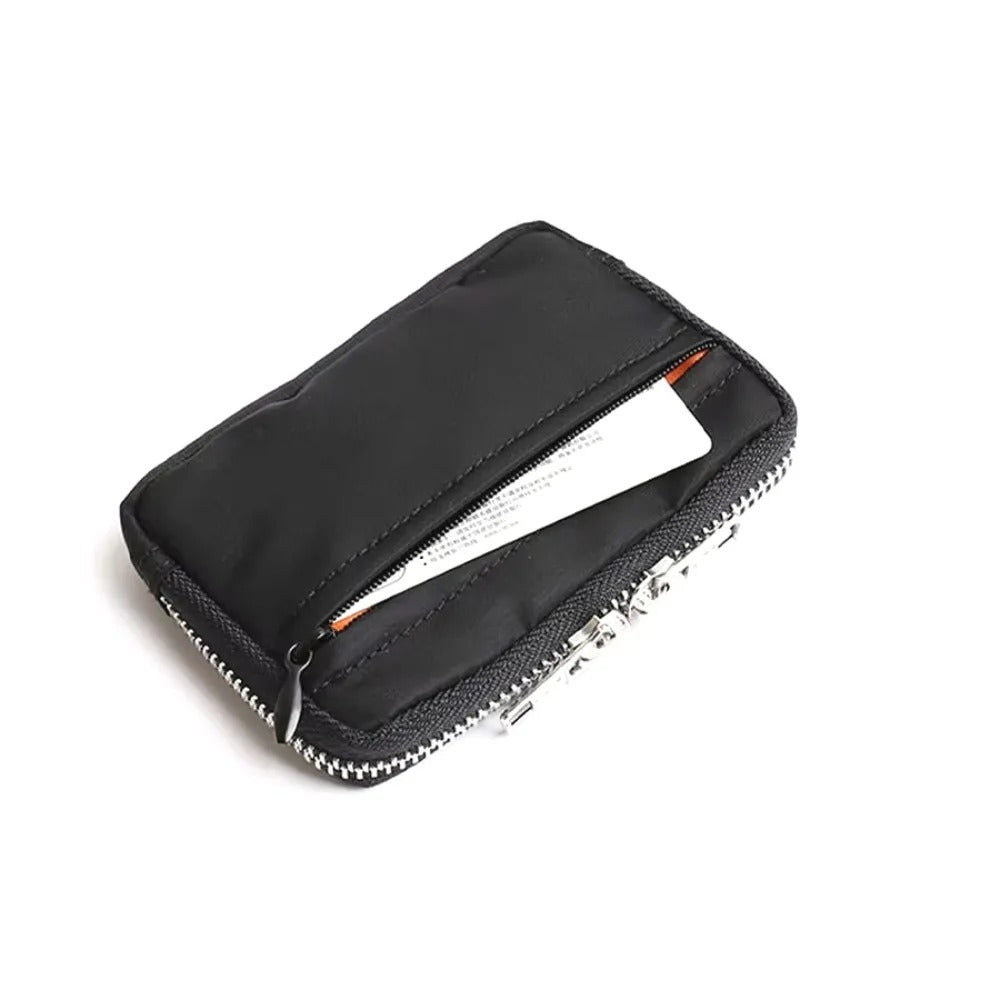 Men's Wallet Leather Billfold Slim Hipster Cowhide Credit Card/ID Holders Inserts Coin Purses