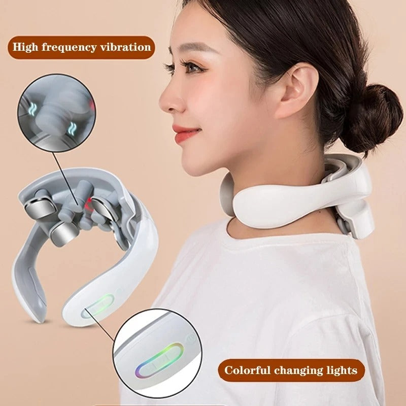 Smart Neck Massage Instrument Portable Shoulder Neck Massage Cervical Vertebra Health Care Vibrator