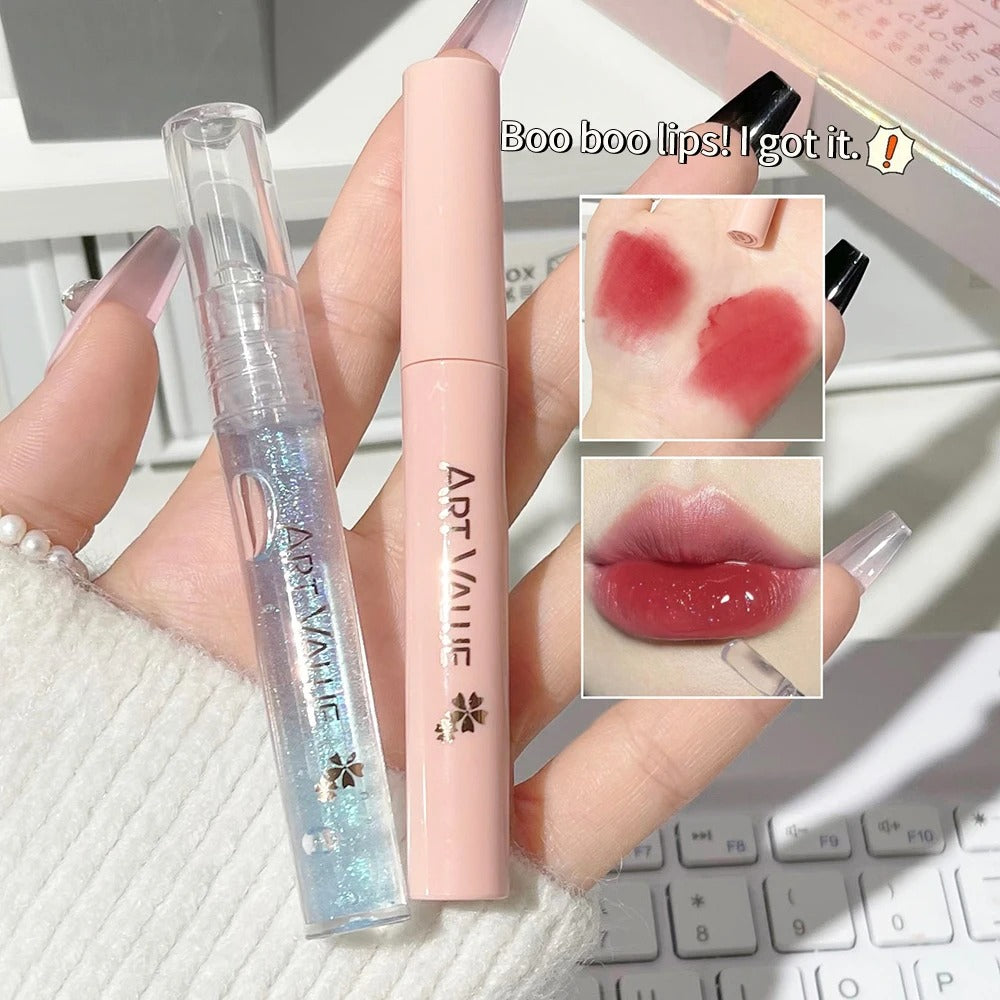 Lip Gloss Set Waterproof Moisturizing Makeup Matte Liquid Lipstick Kit Lip Balm Oil Nourishing