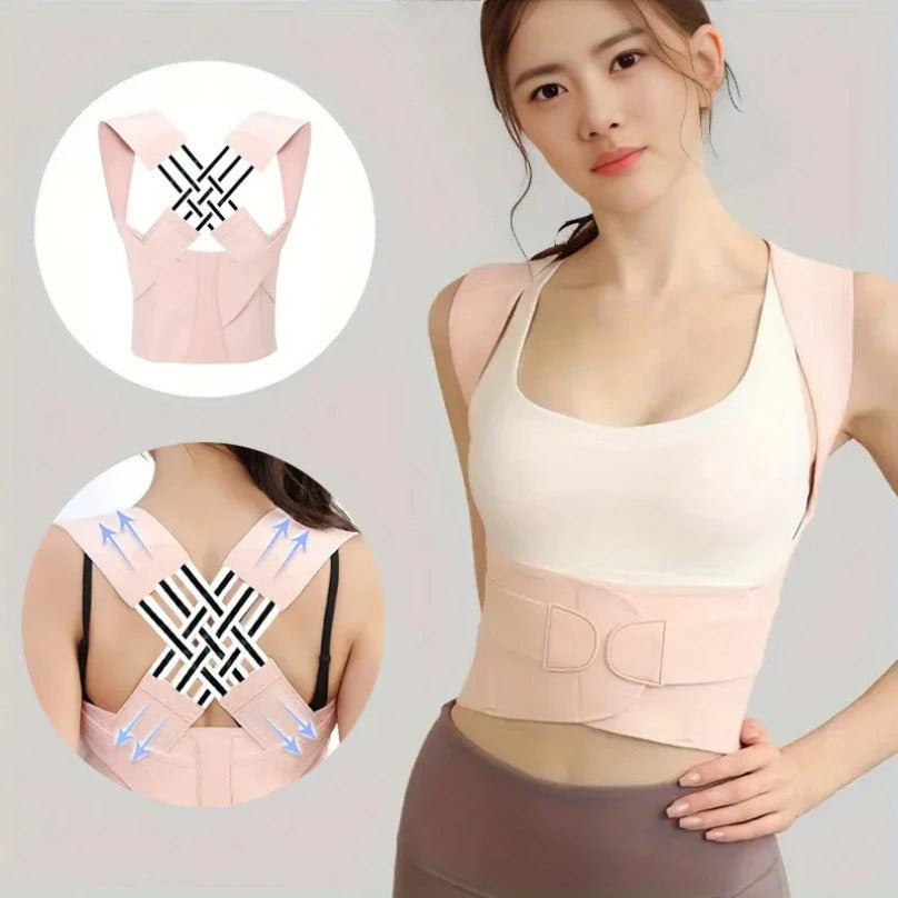 Posture Corrector for Women and Men, Adjustable Shoulder Posture Brace, Back Straightener Posture