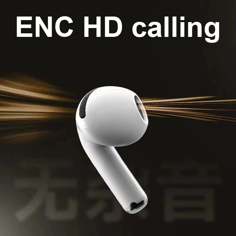 Bluetooth Earphone Wireless Headphone ENC Noise Cancelling Earbud TWS Pro4c Low