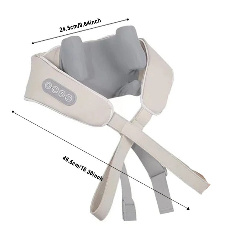 Neck Massager with low Heat Back Shoulder Massager Area Coverage Bionic kneading
