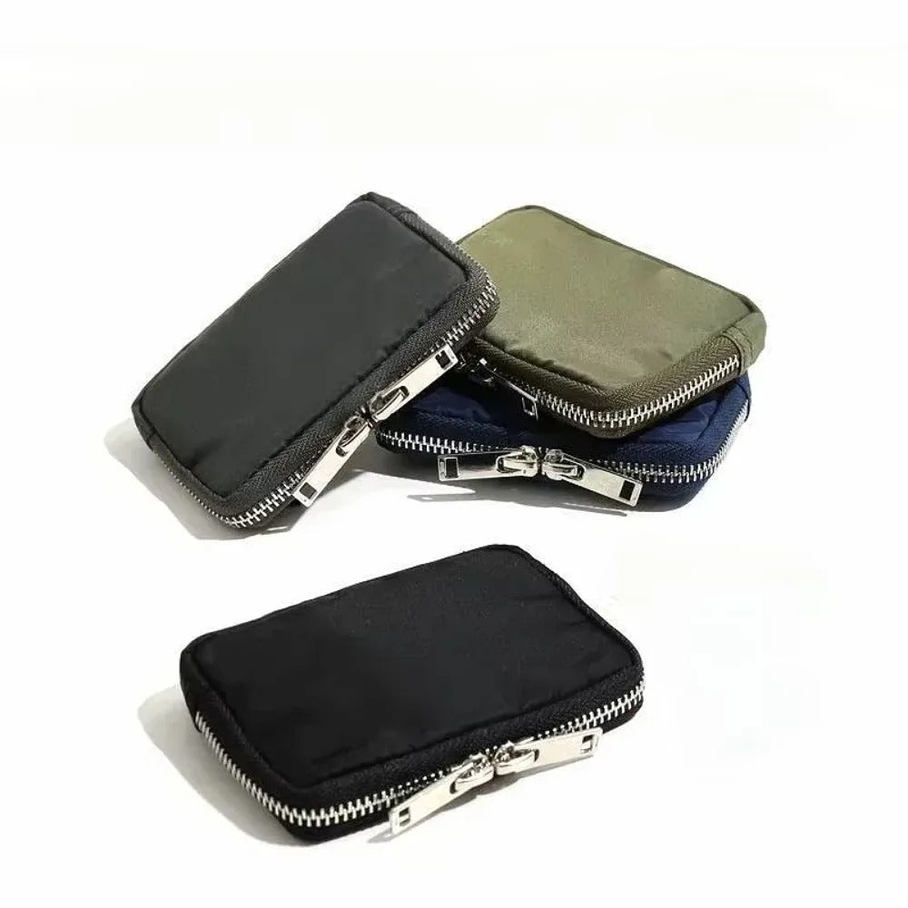 Men's Wallet Leather Billfold Slim Hipster Cowhide Credit Card/ID Holders Inserts Coin Purses