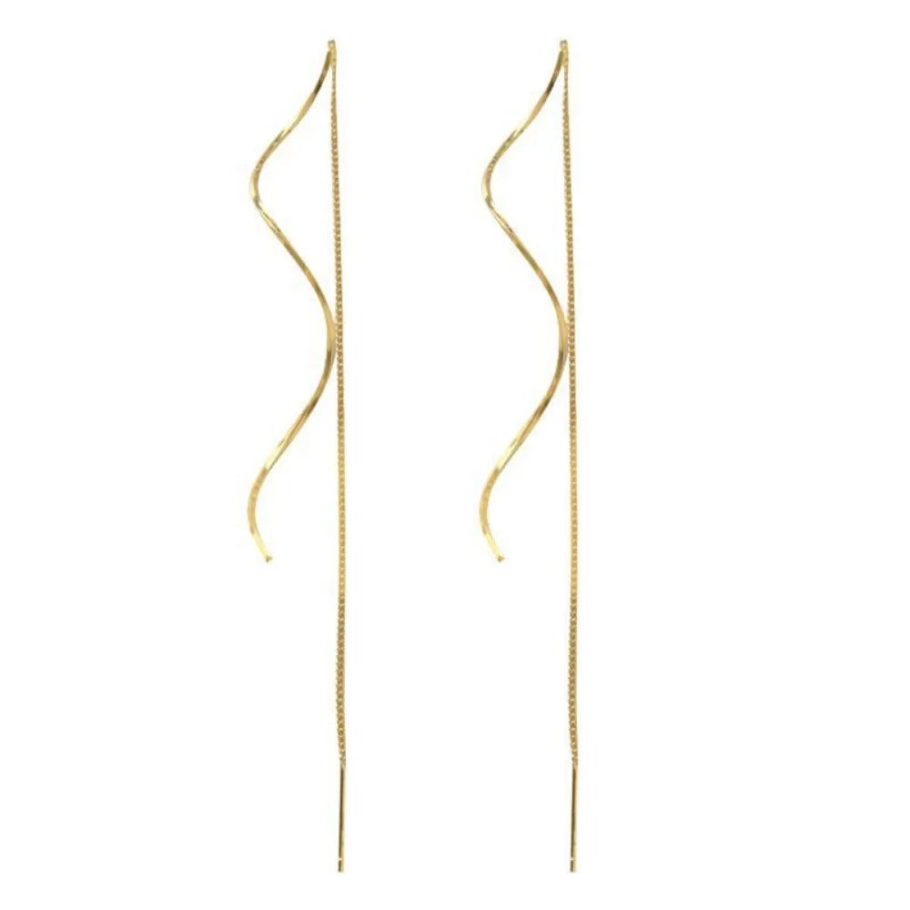 Single-piece women's gold double-layered heart anklet, simple beach foot jewelry