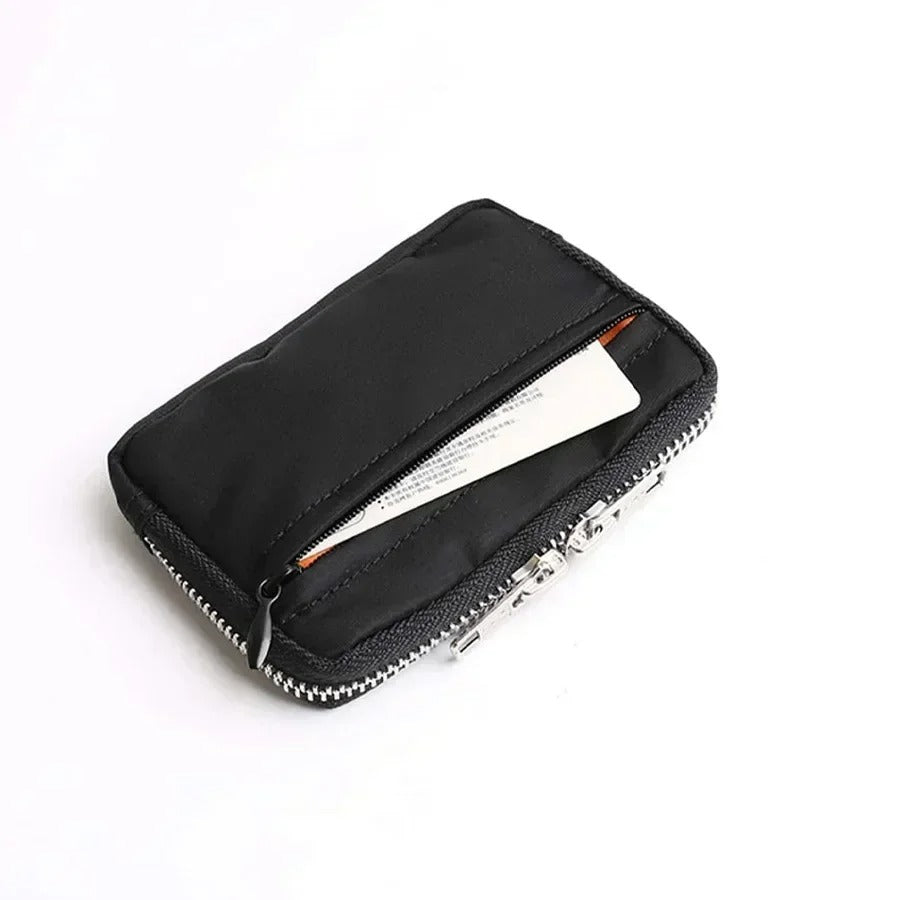 Men's Wallet Leather Billfold Slim Hipster Cowhide Credit Card/ID Holders Inserts Coin Purses